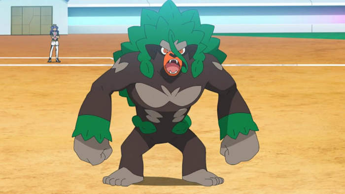 Rillaboom from POkemon anime